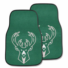 Milwaukee Bucks Front Carpet Car Mat Set - 2 Pieces