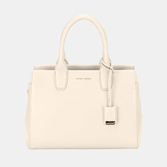 David Jones PU Leather Handbag - Trendsi