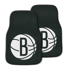 Brooklyn Nets Front Carpet Car Mat Set - 2 Pieces