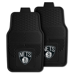 Brooklyn Nets Heavy Duty Car Mat Set - 2 Pieces - Brooklyn Nets