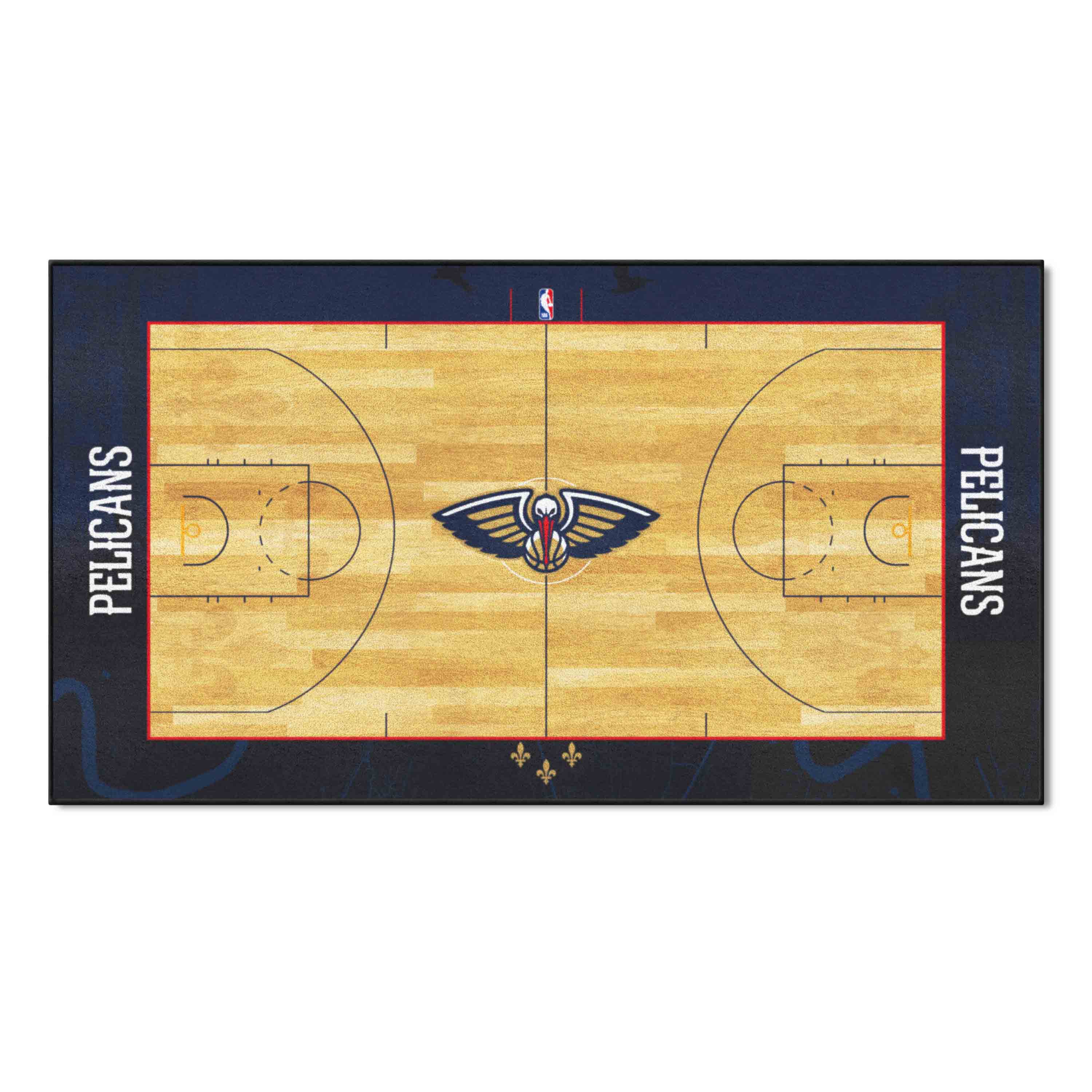 New Orleans Pelicans Large Court Runner Rug - 30in. x 54in.