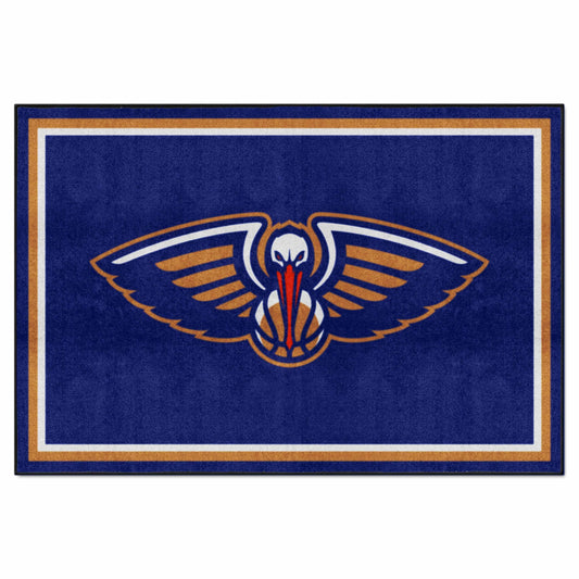 New Orleans Pelicans 5ft. x 8 ft. Plush Area Rug