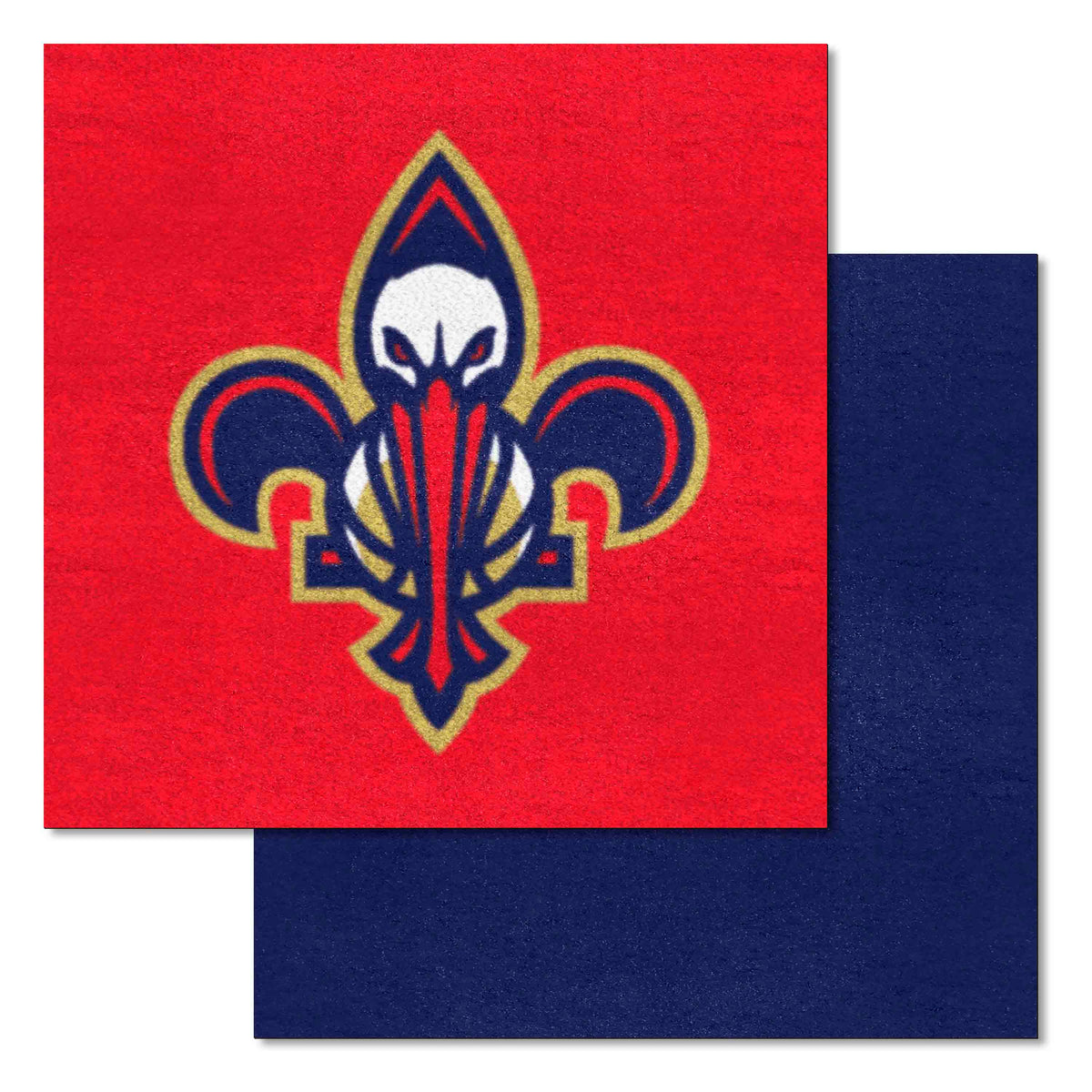 New Orleans Pelicans Team Carpet Tiles - 45 Sq Ft.