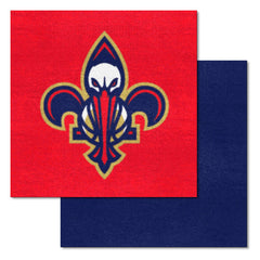 New Orleans Pelicans Team Carpet Tiles - 45 Sq Ft.