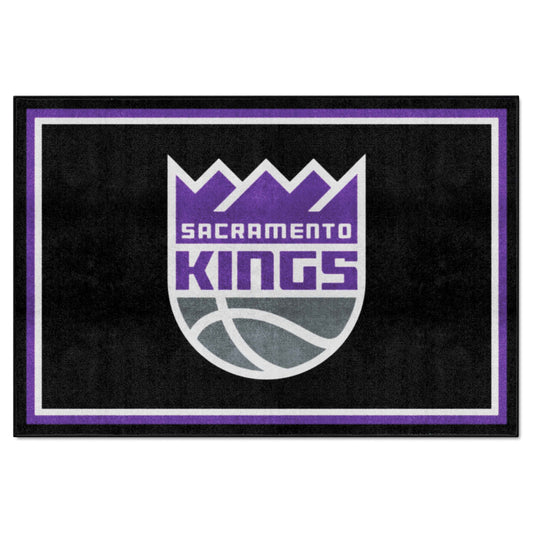 Sacramento Kings 5ft. x 8 ft. Plush Area Rug - Sacramento Kings