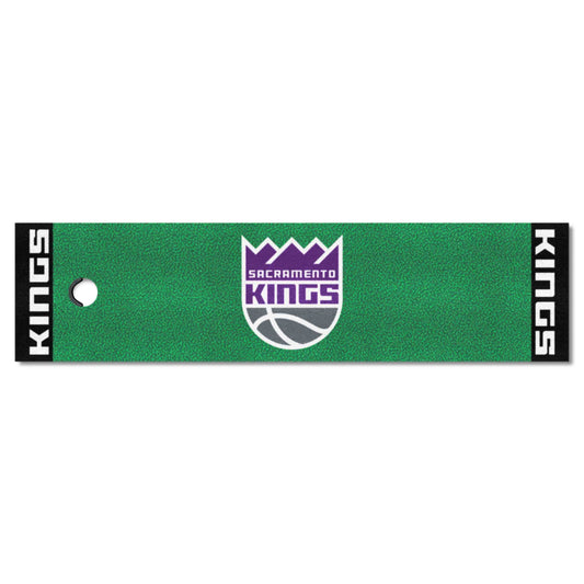 Sacramento Kings Putting Green Mat - 1.5ft. x 6ft. - Sacramento Kings