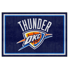 Oklahoma City Thunder 5ft. x 8 ft. Plush Area Rug - Oklahoma City Thunder