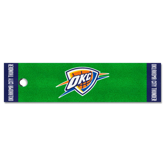 Oklahoma City Thunder Putting Green Mat - 1.5ft. x 6ft. - Oklahoma City Thunder