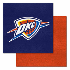 Oklahoma City Thunder Team Carpet Tiles - 45 Sq Ft.