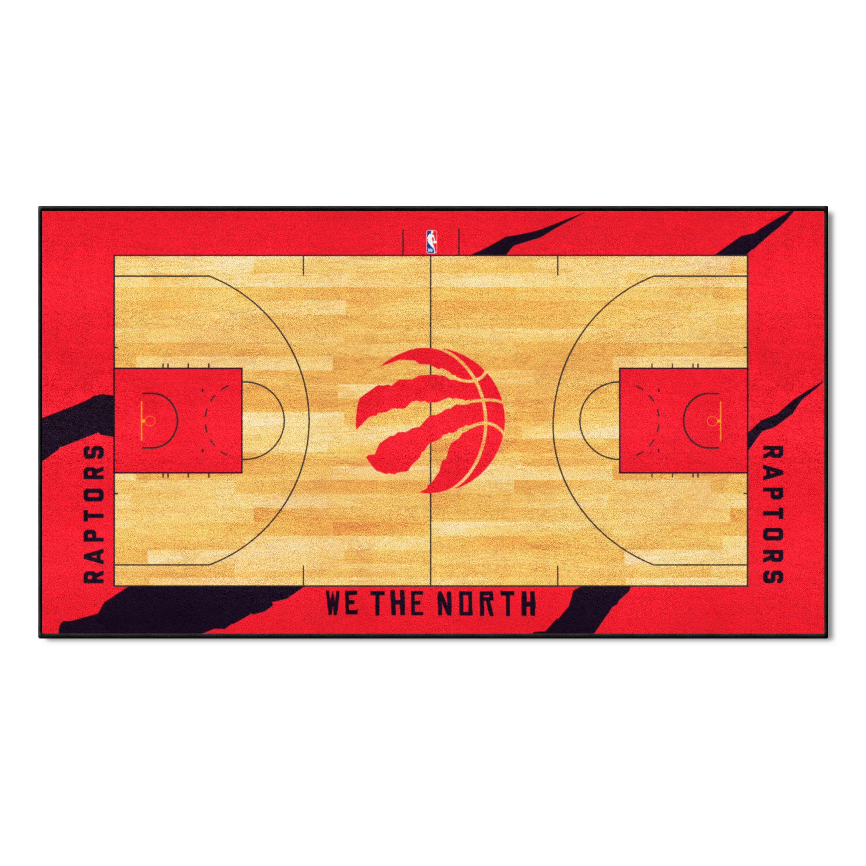 Toronto Raptors Large Court Runner Rug - 30in. x 54in.