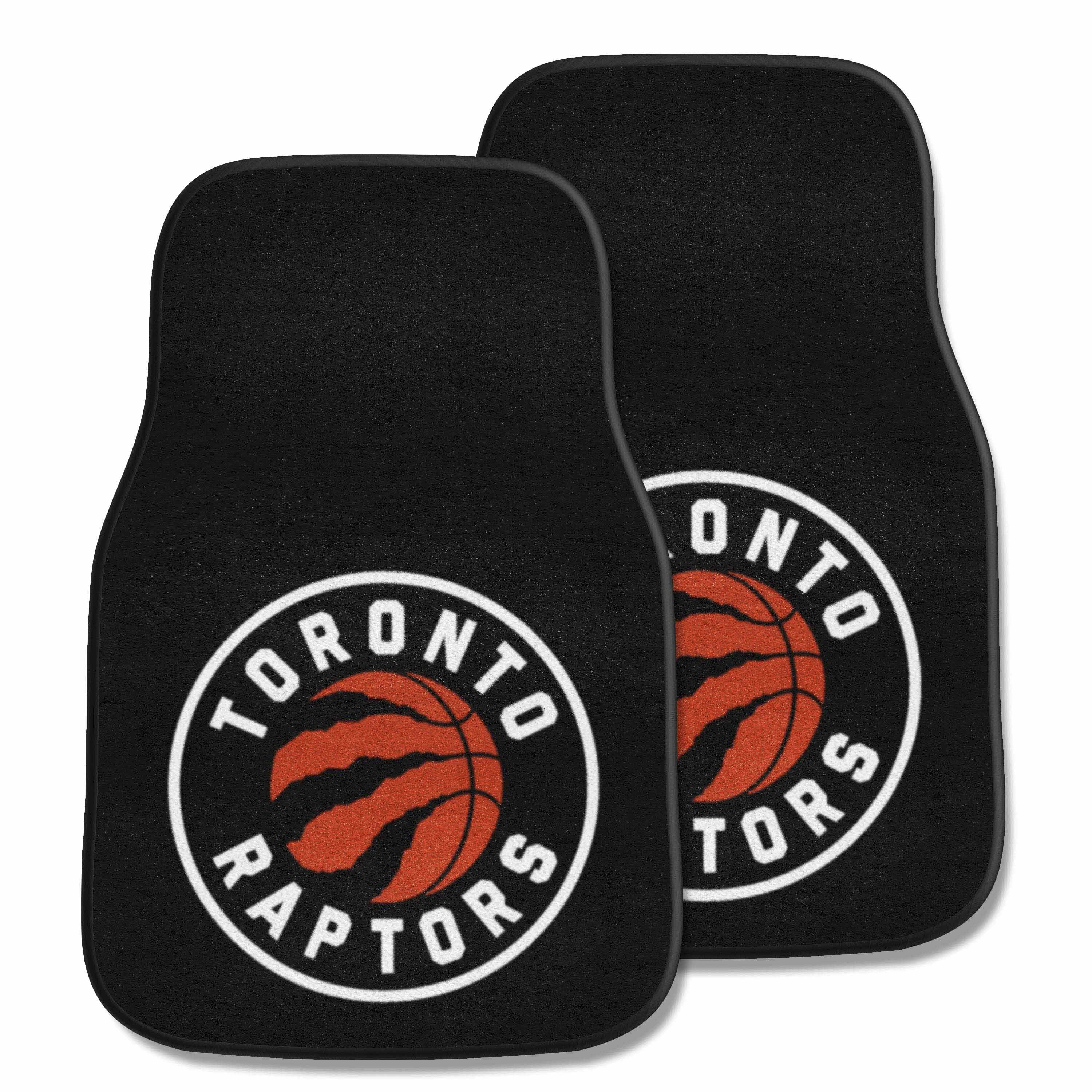 Toronto Raptors Front Carpet Car Mat Set - 2 Pieces