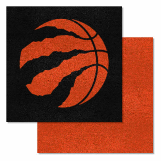 Toronto Raptors Team Carpet Tiles - 45 Sq Ft.