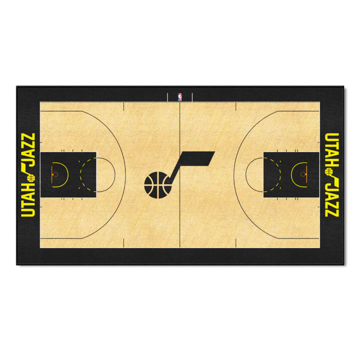 Utah Jazz Large Court Runner Rug - 30in. x 54in.