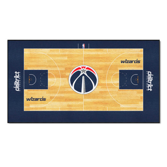 Washington Wizards Large Court Runner Rug - 30in. x 54in.