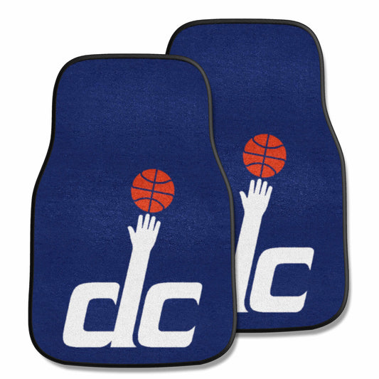 Washington Wizards Front Carpet Car Mat Set - 2 Pieces