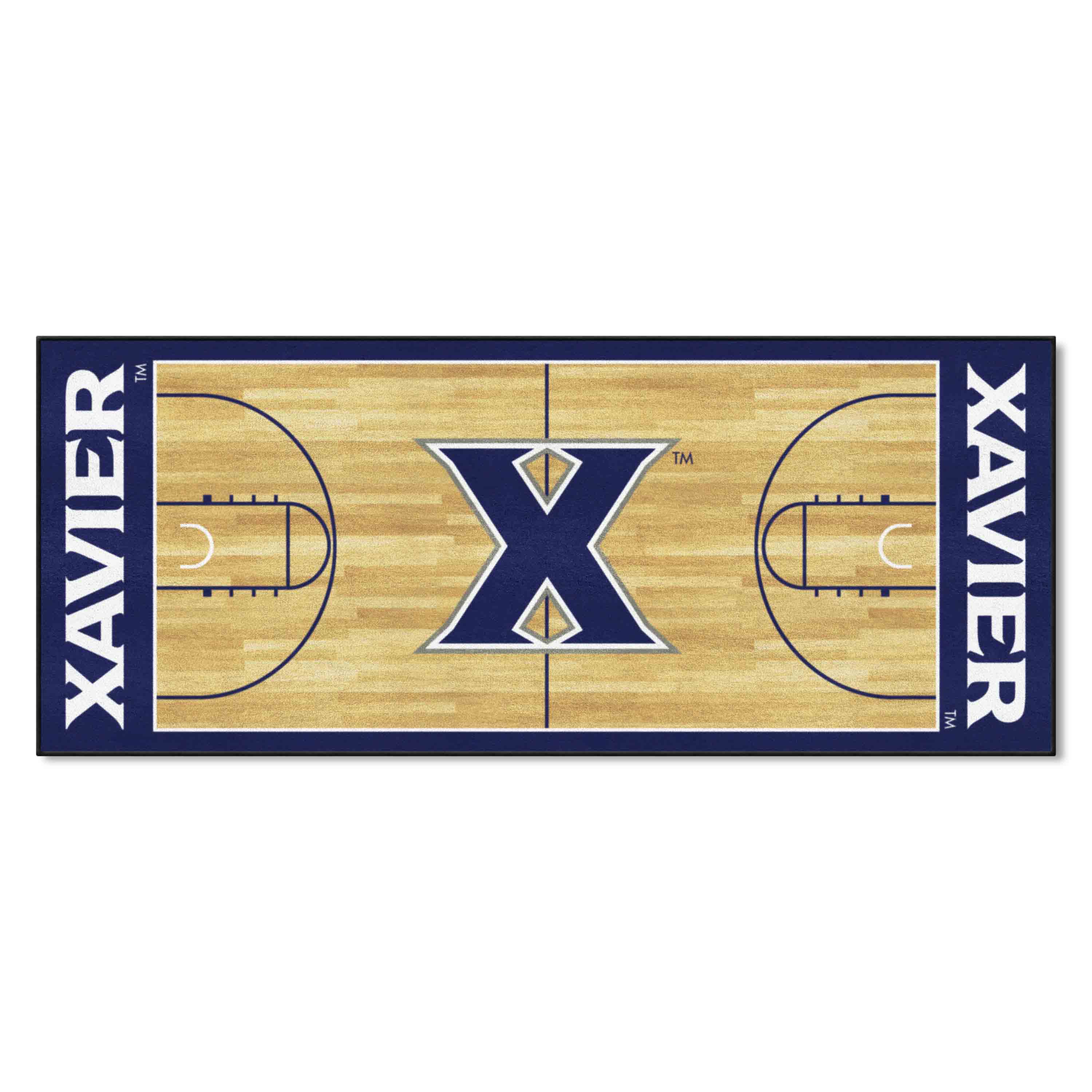 Xavier Musketeers Court Runner Rug - 30in. x 72in.