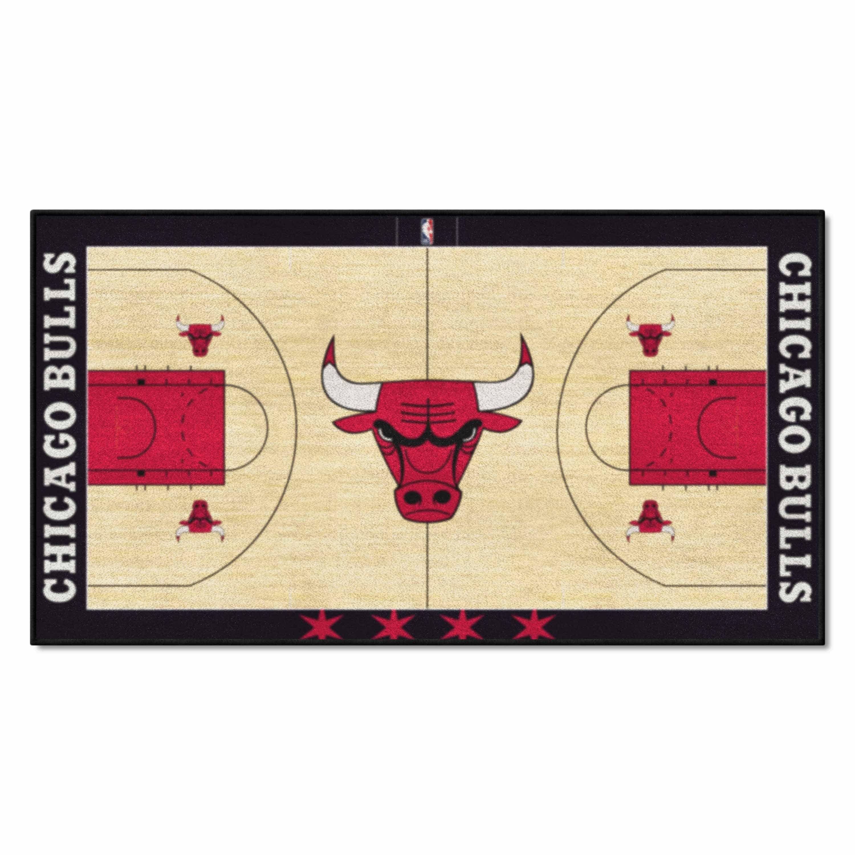 Chicago Bulls Court Runner Rug - 24in. x 44in. - Chicago Bulls