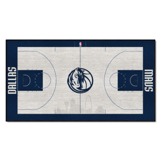 Dallas Mavericks Court Runner Rug - 24in. x 44in. - Dallas Mavericks