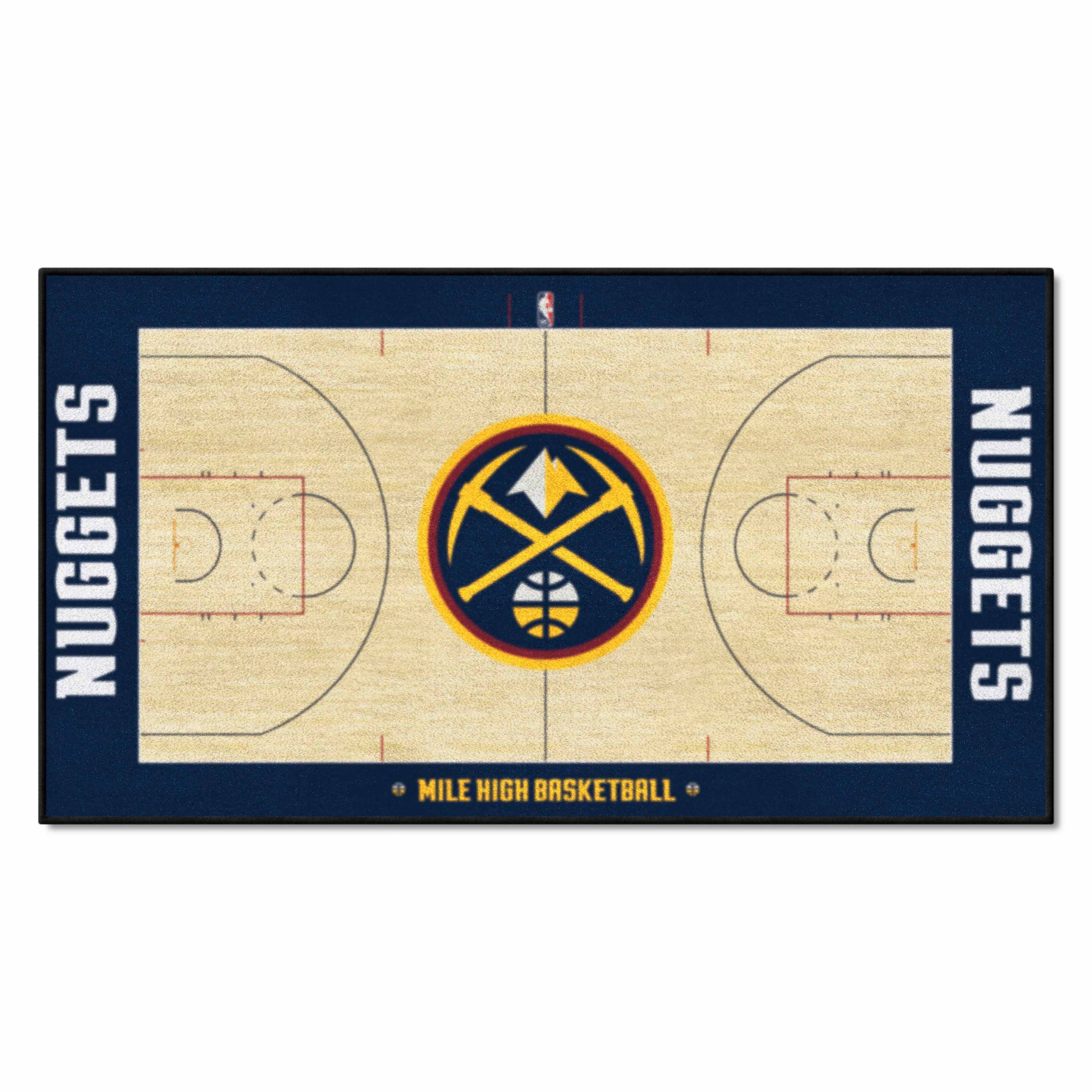 Denver Nuggets Court Runner Rug - 24in. x 44in.