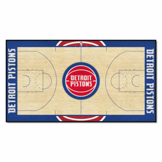 Detroit Pistons Pistons Court Runner Rug - 24in. x 44in. - Detroit Pistons