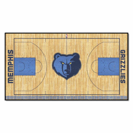 Memphis Grizzlies Court Runner Rug - 24in. x 44in.