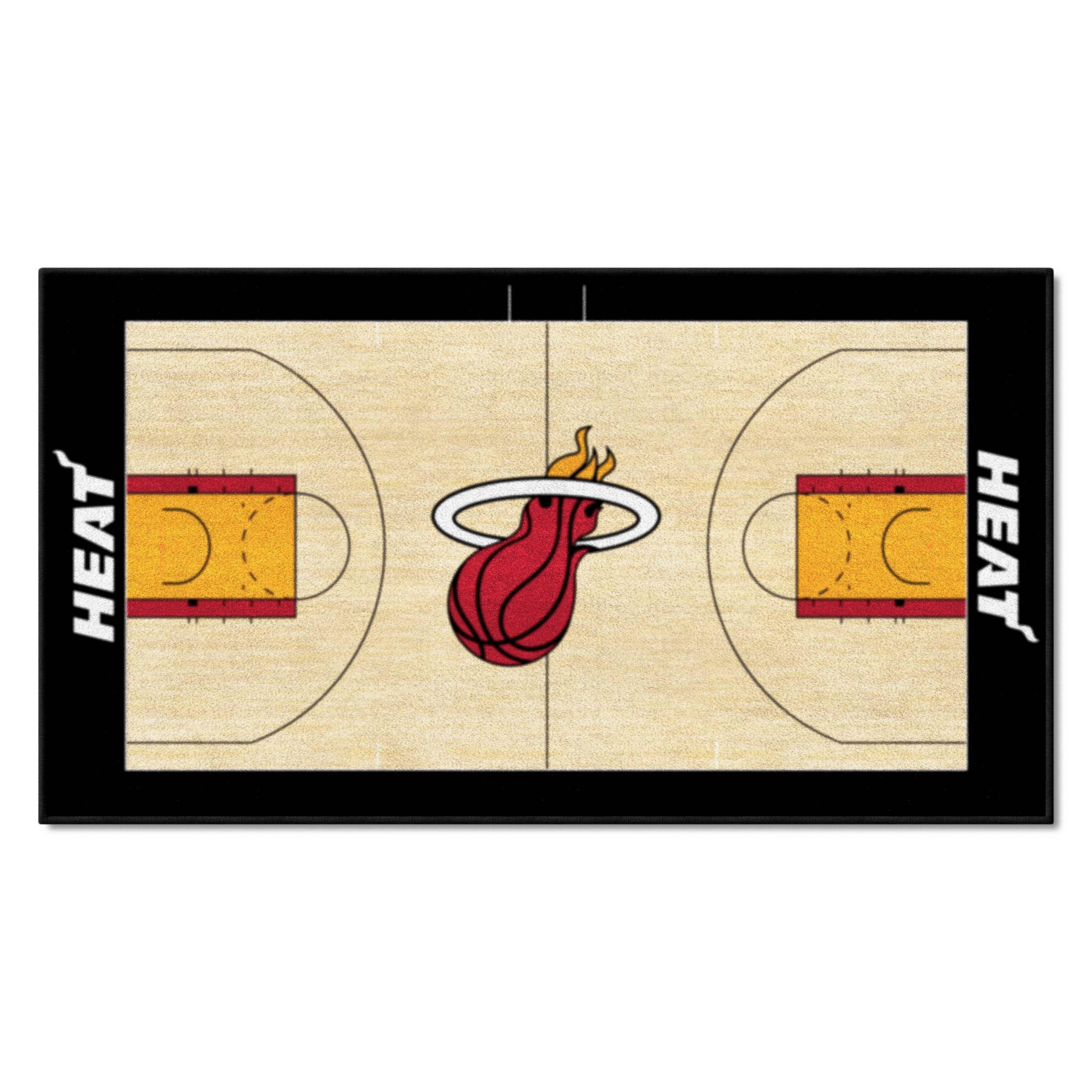 Miami Heat Court Runner Rug - 24in. x 44in.