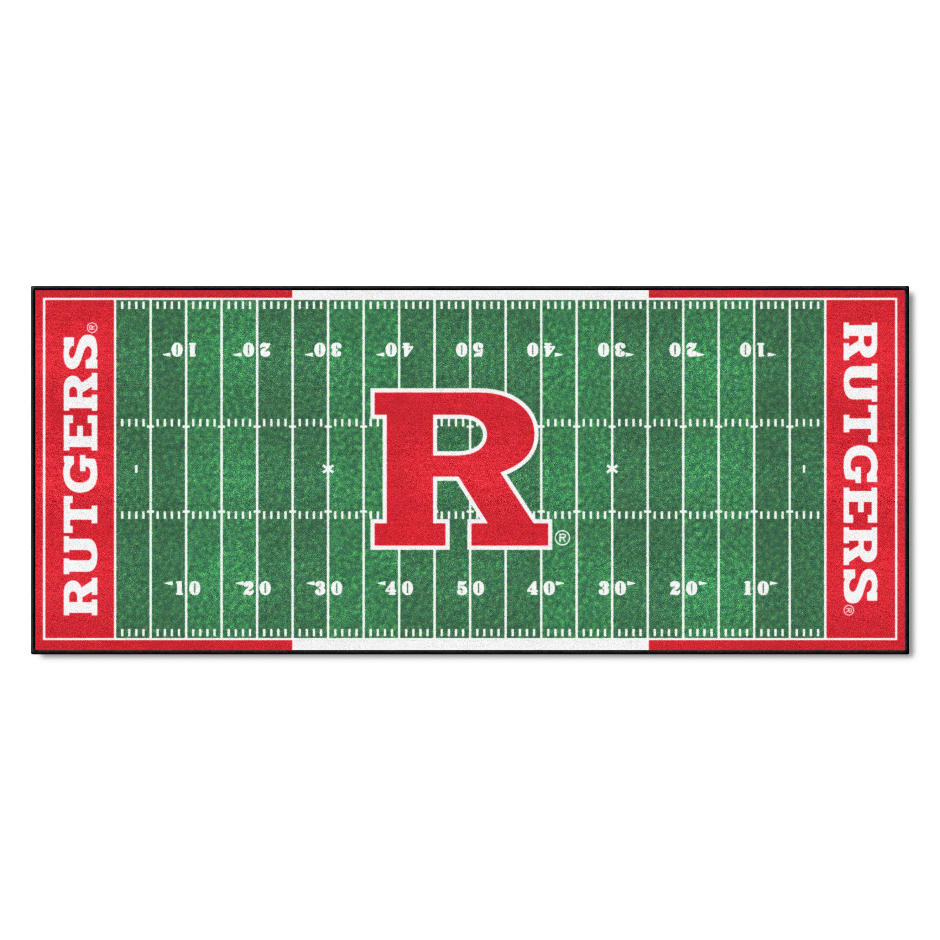 Rutgers Scarlett Knights Field Runner Mat - 30in. x 72in.