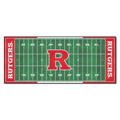 Rutgers Scarlett Knights Field Runner Mat - 30in. x 72in. - Rutgers