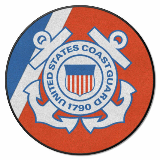 U.S. Coast Guard 44in. Round Mat 