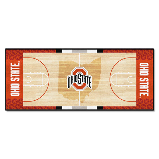 Ohio State Buckeyes Court Runner Rug - 30in. x 72in.