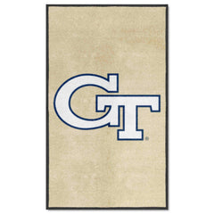 Georgia Tech 3X5 High-Traffic Mat with Durable Rubber Backing - Portrait Orientation