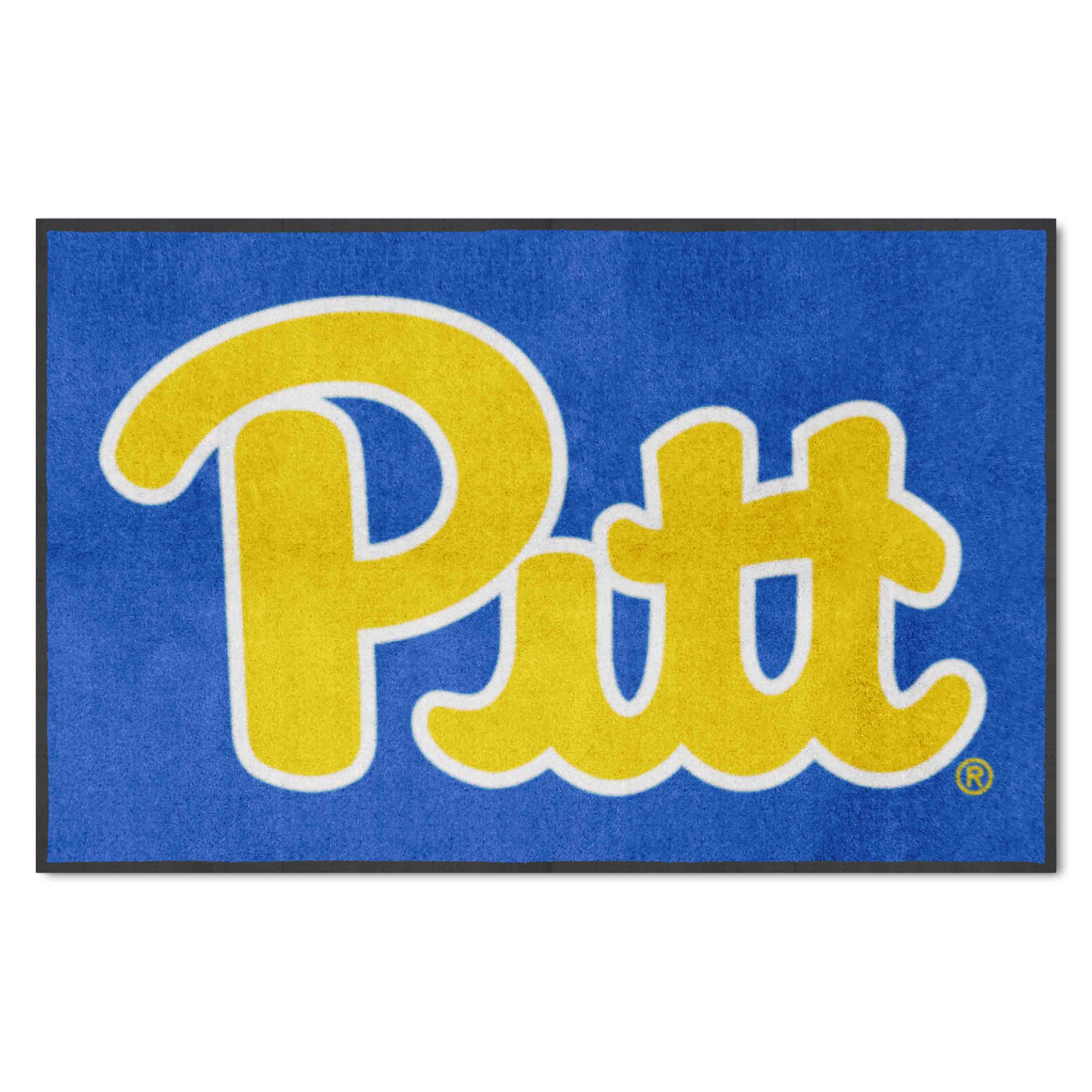 Pitt4X6 High-Traffic Mat with Durable Rubber Backing - Landscape Orientation