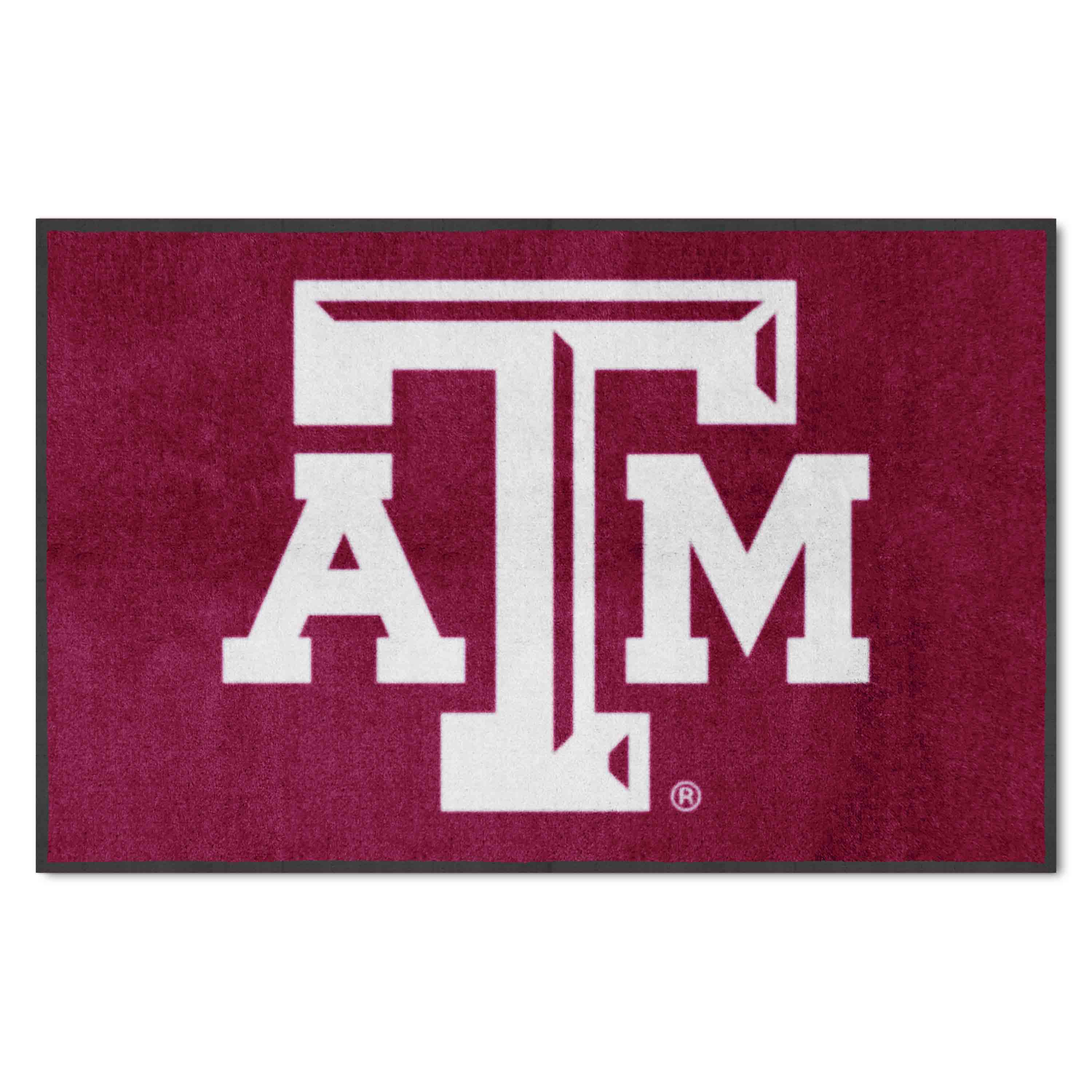 Texas A&M 4X6 High-Traffic Mat with Durable Rubber Backing - Landscape Orientation