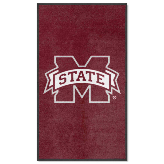 Mississippi State 3X5 High-Traffic Mat with Durable Rubber Backing - Portrait Orientation