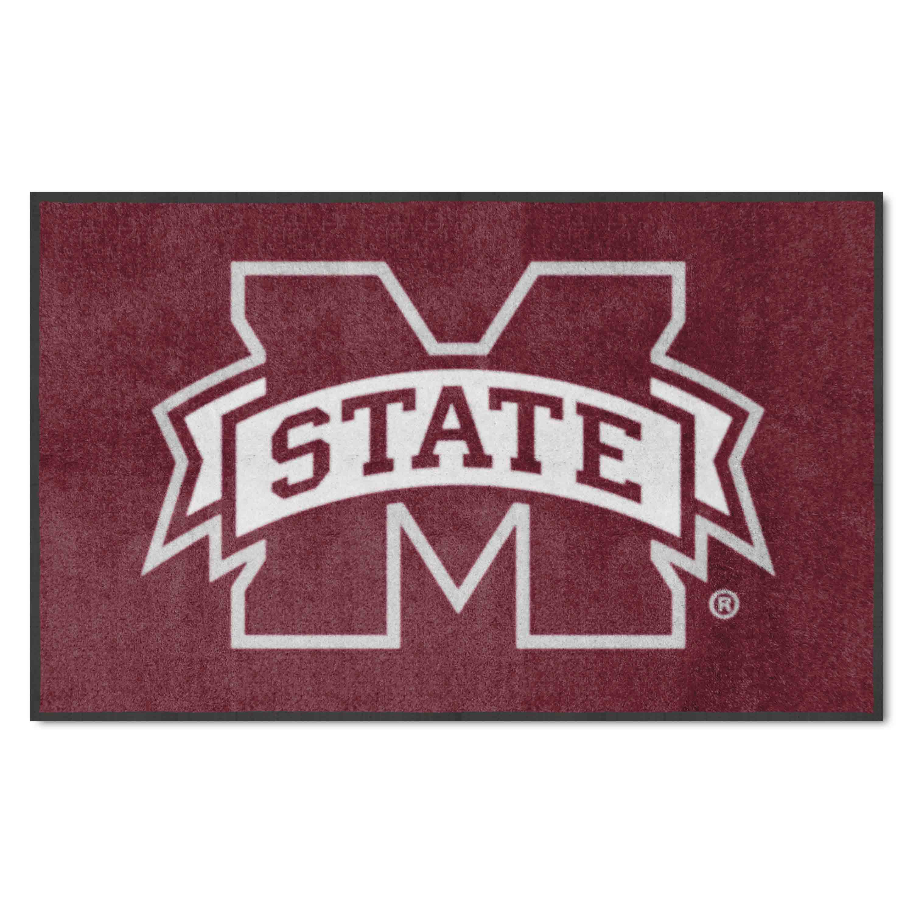 Mississippi State4X6 High-Traffic Mat with Durable Rubber Backing - Landscape Orientation