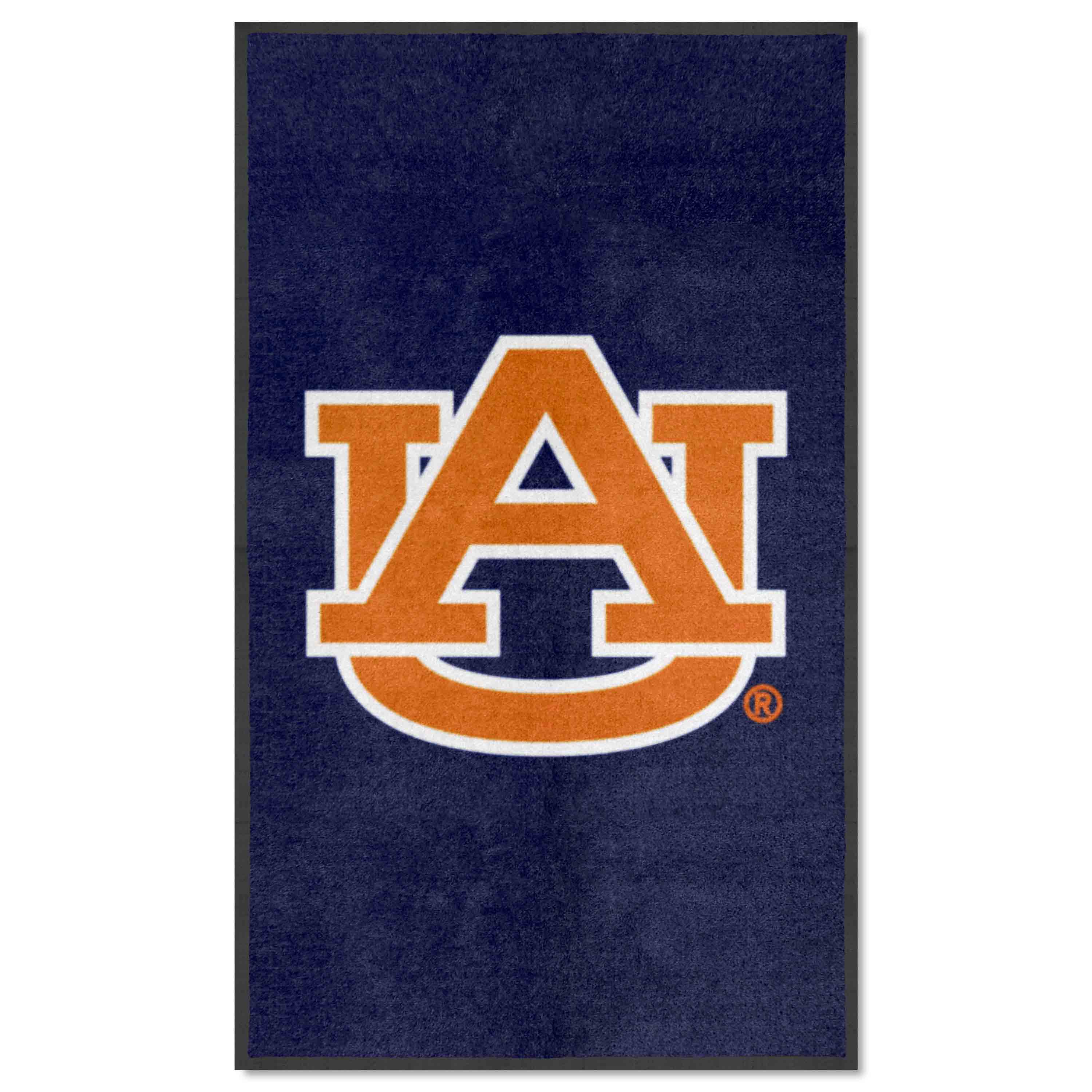 Auburn 3X5 High-Traffic Mat with Durable Rubber Backing - Portrait Orientation