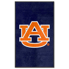 Auburn 3X5 High-Traffic Mat with Durable Rubber Backing - Portrait Orientation - Auburn