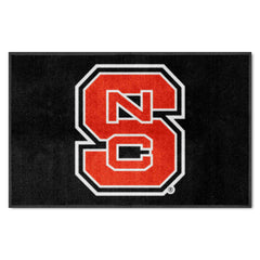 NC State 4X6 High-Traffic Mat with Durable Rubber Backing - Landscape Orientation