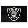 Las Vegas Raiders 4X6 High-Traffic Mat with Durable Rubber Backing - Landscape Orientation