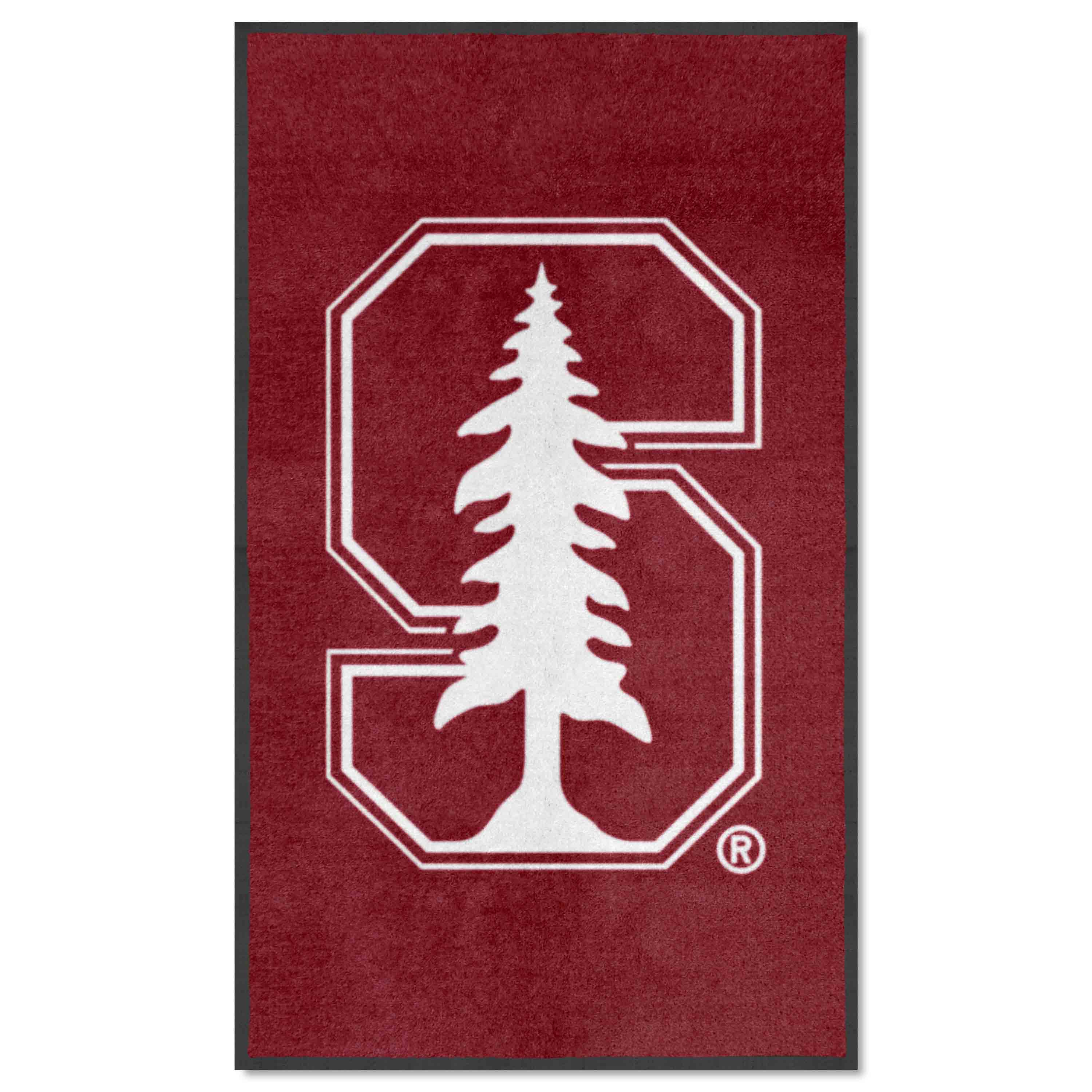 Stanford 3X5 High-Traffic Mat with Durable Rubber Backing - Portrait Orientation