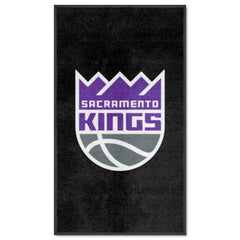 Sacramento Kings 3X5 High-Traffic Mat with Durable Rubber Backing - Portrait Orientation