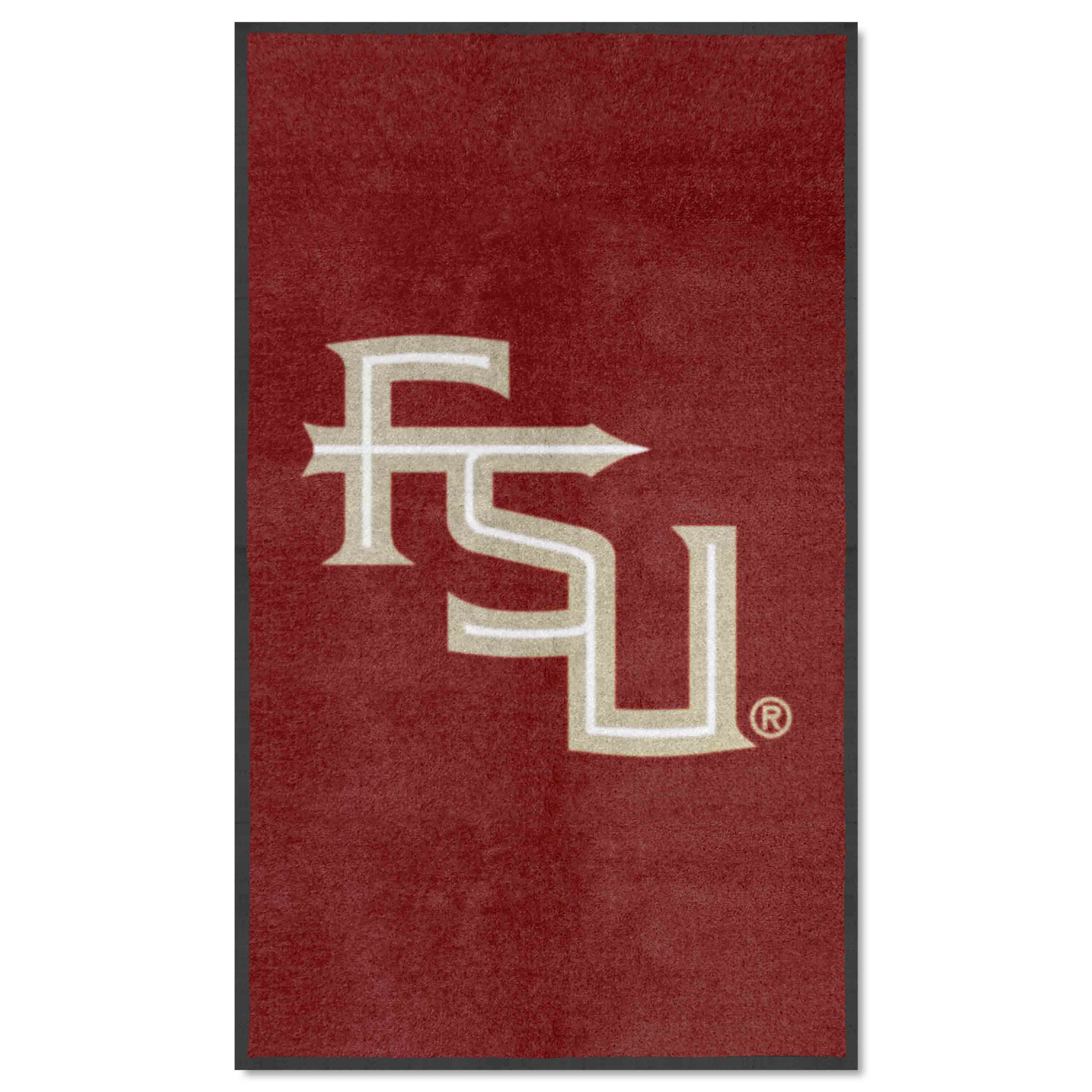 Florida State 3X5 High-Traffic Mat with Durable Rubber Backing - Portrait Orientation