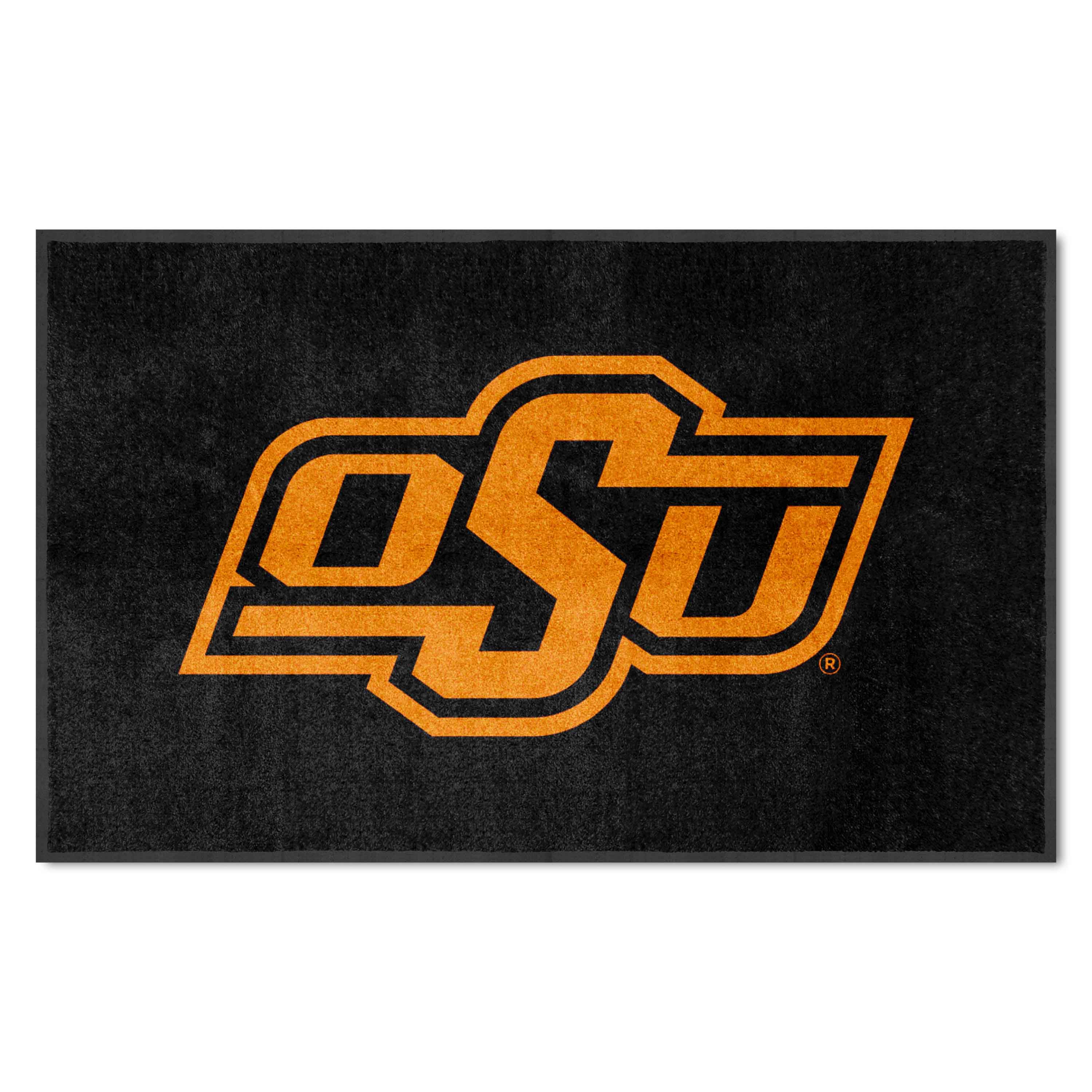 Oklahoma State 4X6 High-Traffic Mat with Durable Rubber Backing - Landscape Orientation