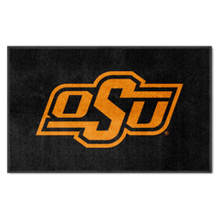 Oklahoma State 4X6 High-Traffic Mat with Durable Rubber Backing - Landscape Orientation - Oklahoma State