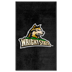 Wright State 3X5 High-Traffic Mat with Durable Rubber Backing - Portrait Orientation