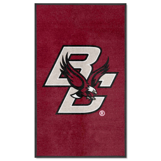 Boston College 3X5 High-Traffic Mat with Durable Rubber Backing - Portrait Orientation - Boston College