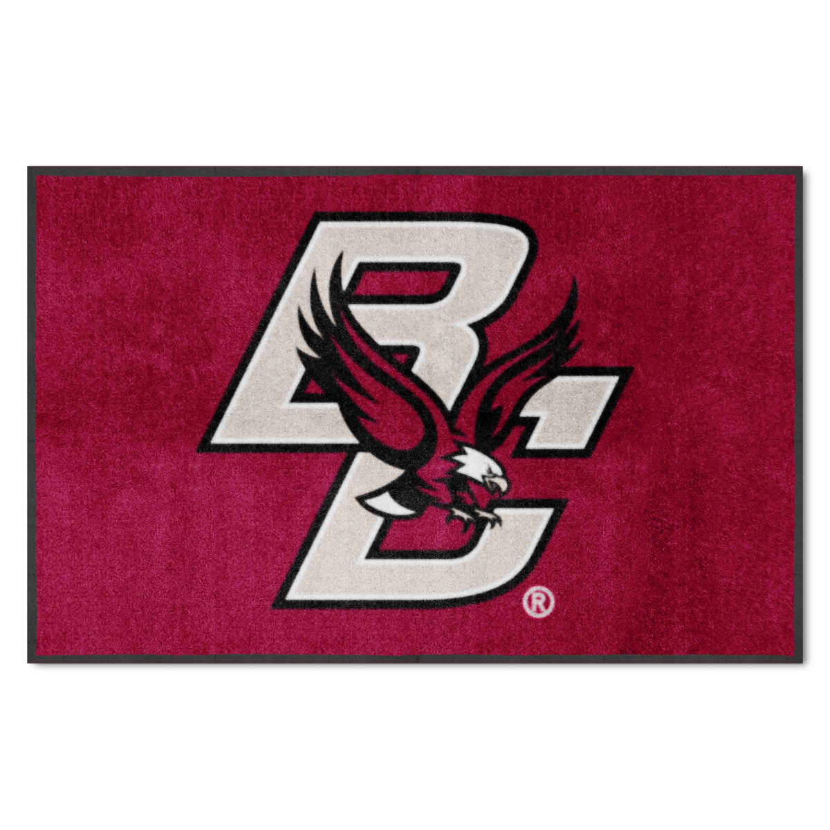 Boston College 4X6 High-Traffic Mat with Durable Rubber Backing - Landscape Orientation