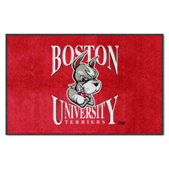 Boston 4X6 High-Traffic Mat with Durable Rubber Backing - Landscape Orientation