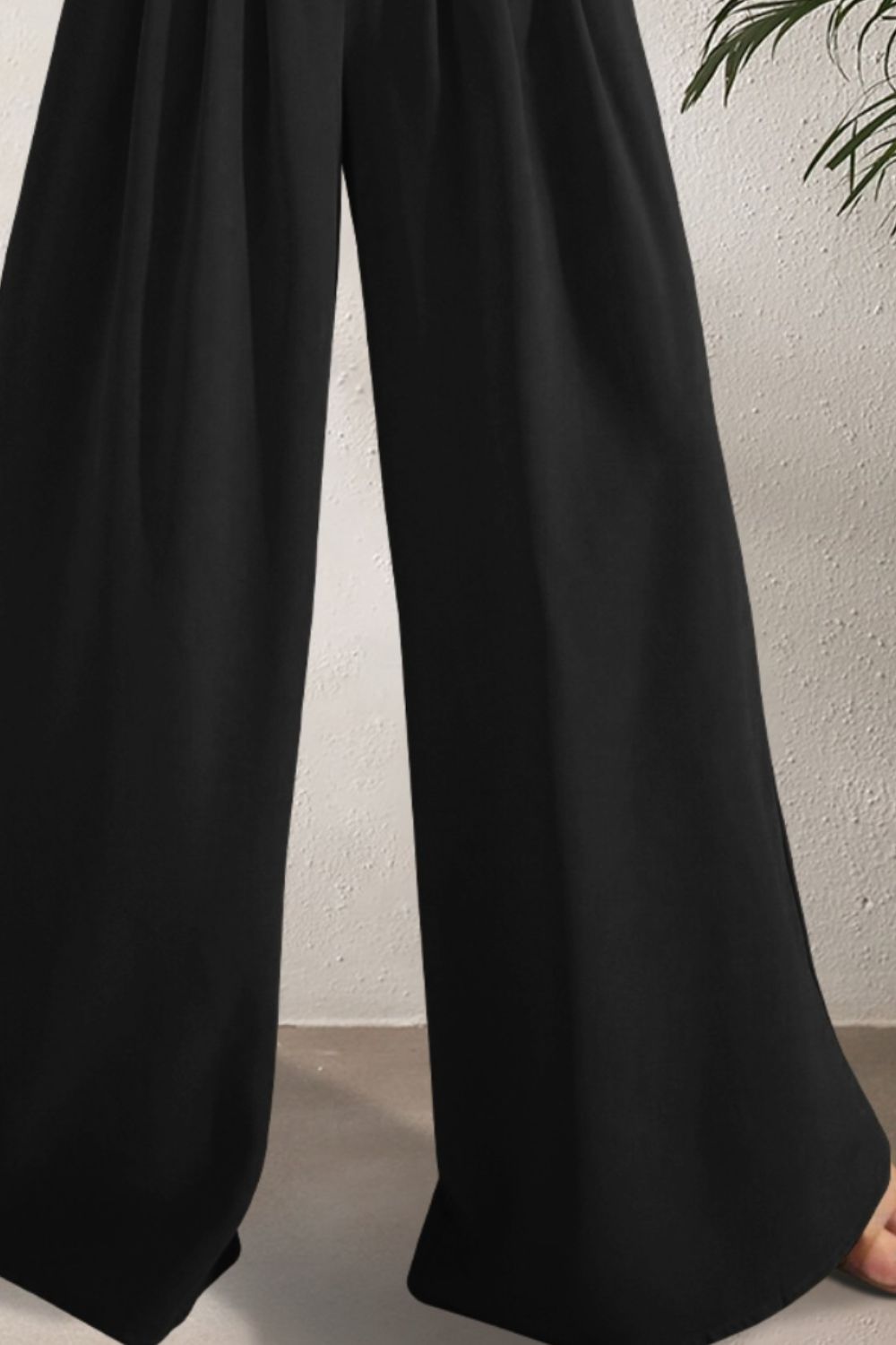 High Waist Wide Leg Pants Trendsi