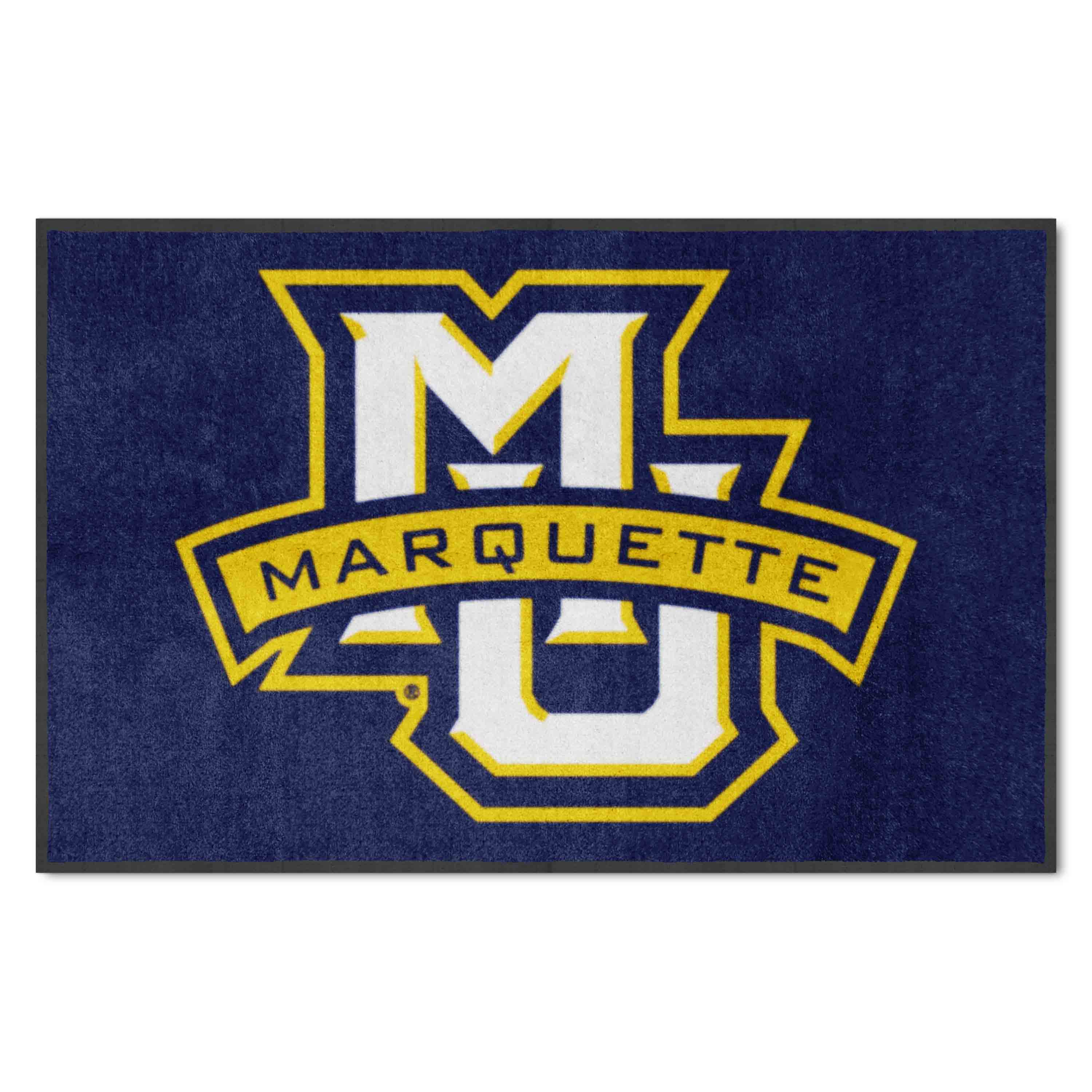 Marquette 4X6 High-Traffic Mat with Durable Rubber Backing - Landscape Orientation